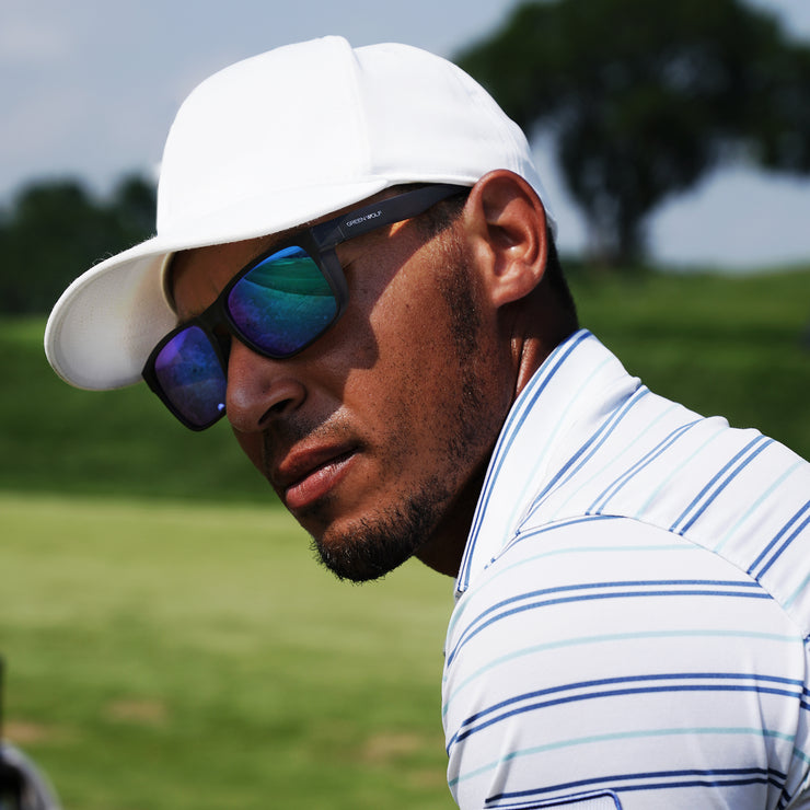 Green Wolf Guardian - Black Glacier