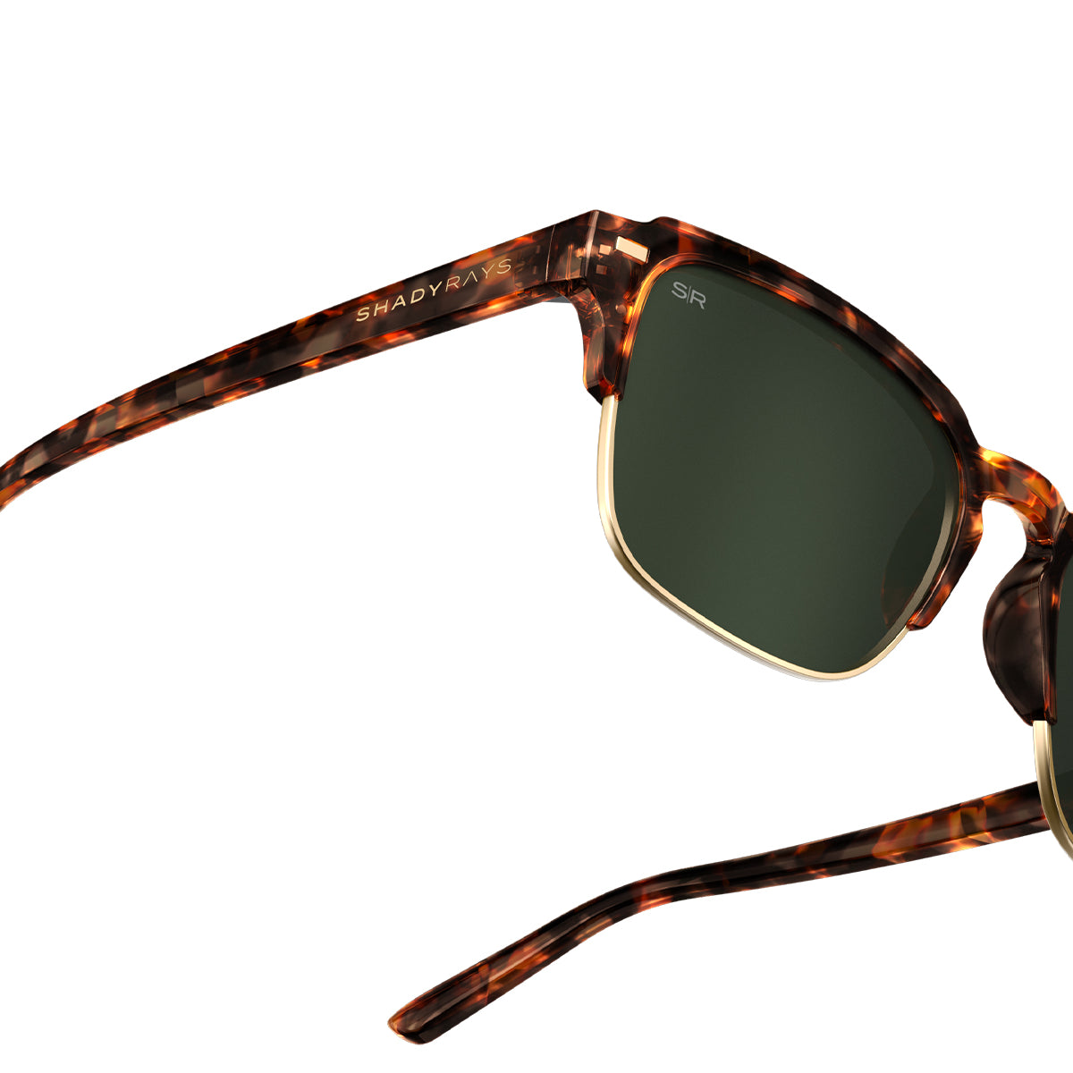 Kingbrook - Tortoise Green Polarized – Shady Rays® | Polarized Sunglasses
