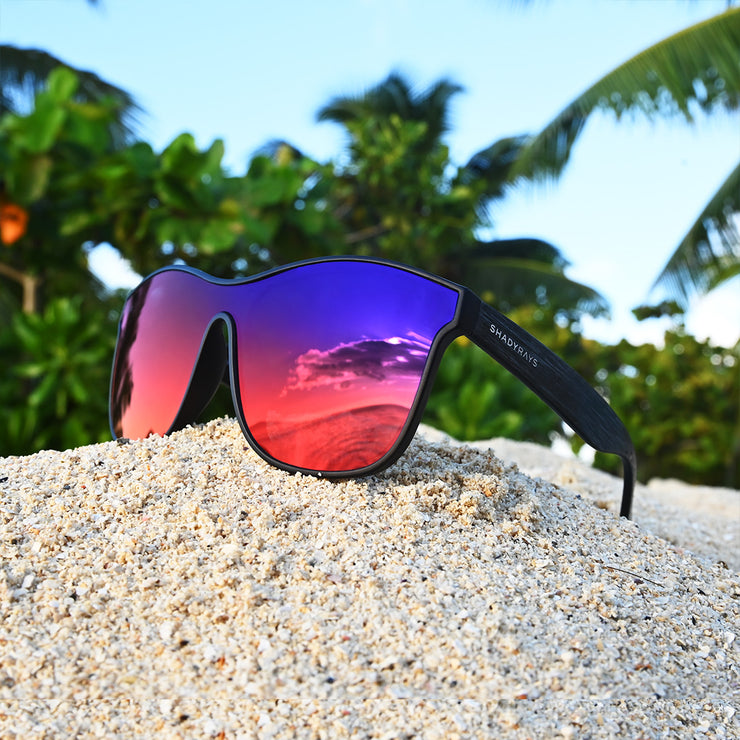 HighRise - Black Mirage Timber Polarized