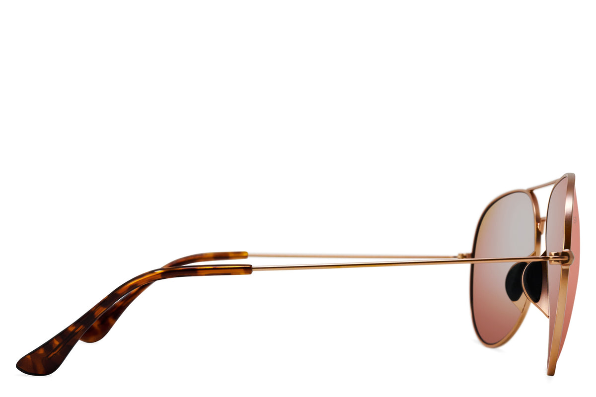 Tangle Free Aviator - Rose Gold Polarized