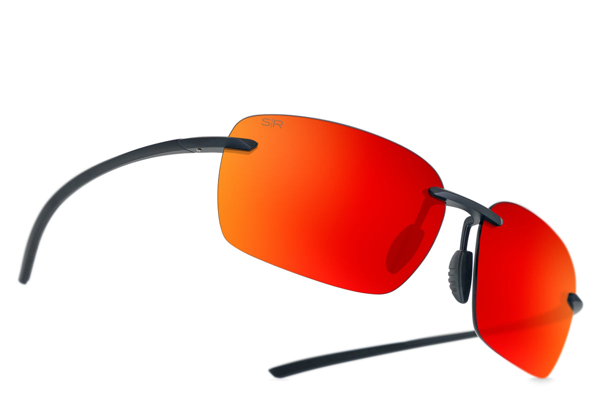Huron Matte Black - Infrared Polarized