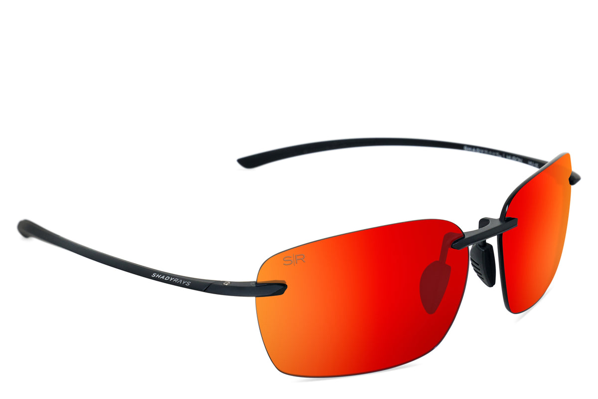 Huron Matte Black - Infrared Polarized