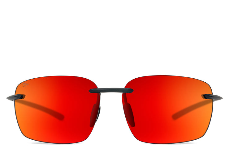 Huron Matte Black - Infrared Polarized