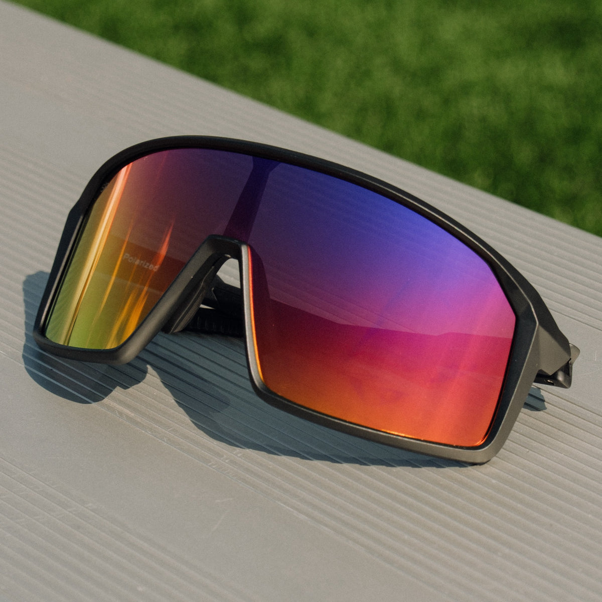 Rival Matte Black - Mirage Polarized