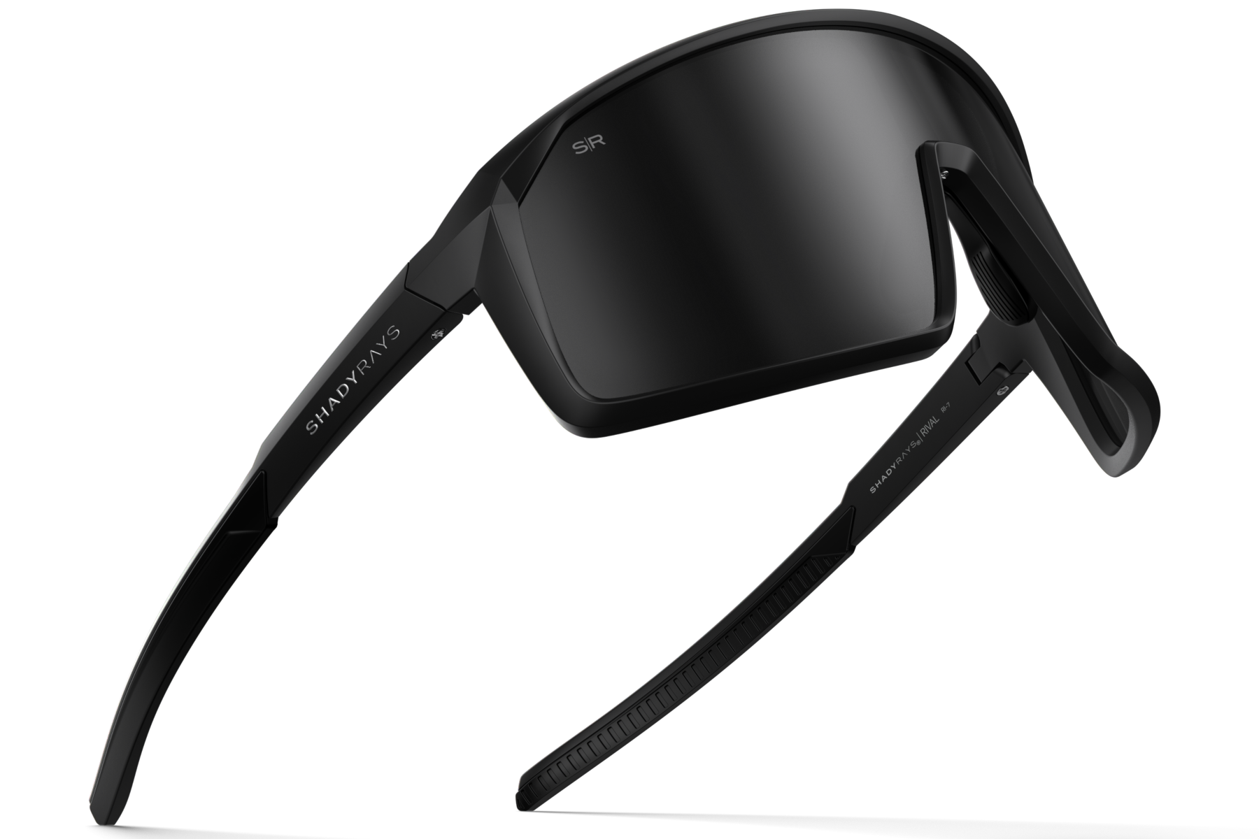 Rival Matte Black - Black Polarized – Shady Rays® | Polarized