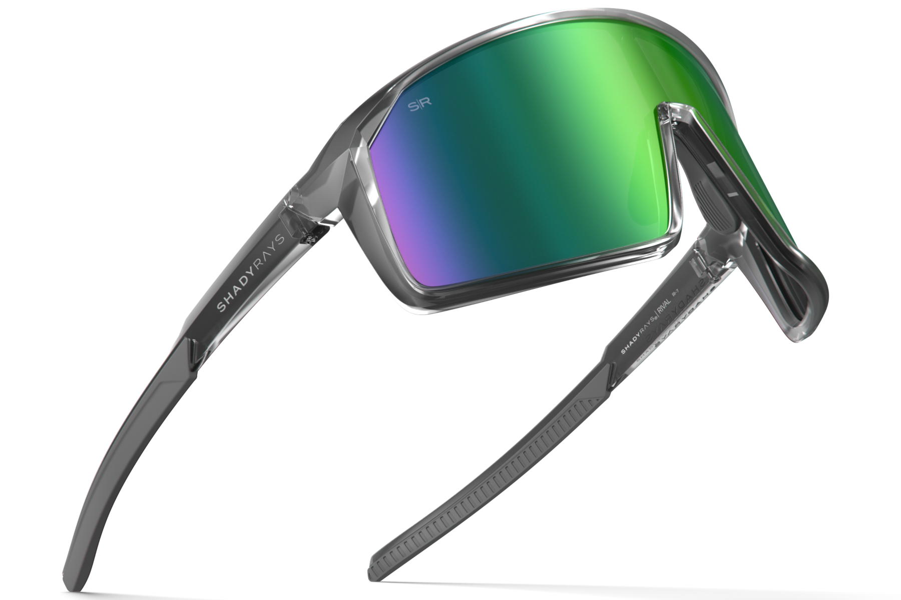 Rival Smoke - Emerald Polarized – Shady Rays® | Polarized Sunglasses