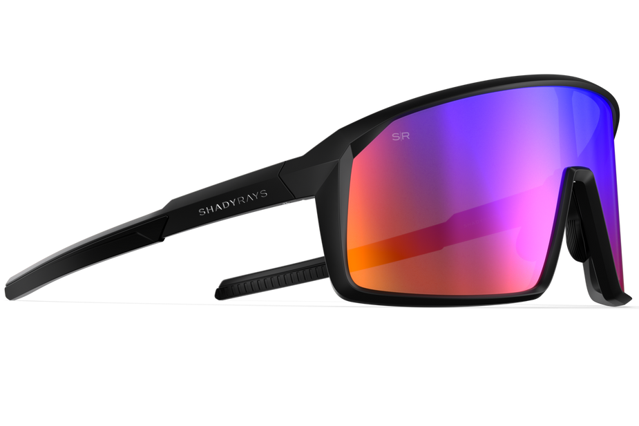 Rival Matte Black - Mirage Polarized – Shady Rays® | Polarized Sunglasses