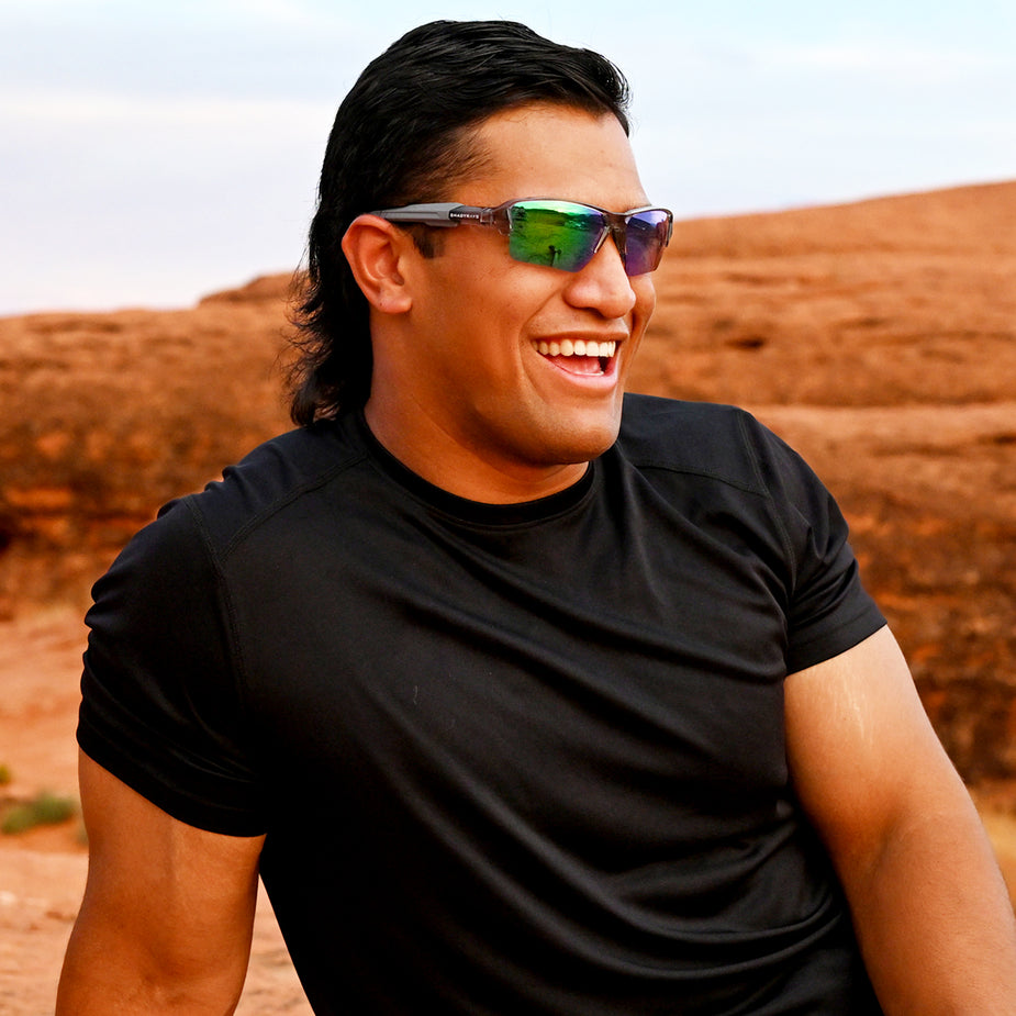 Shady Rays Reign Talon - Emerald Smoke Polarized – Shady Rays® | Polarized Sunglasses