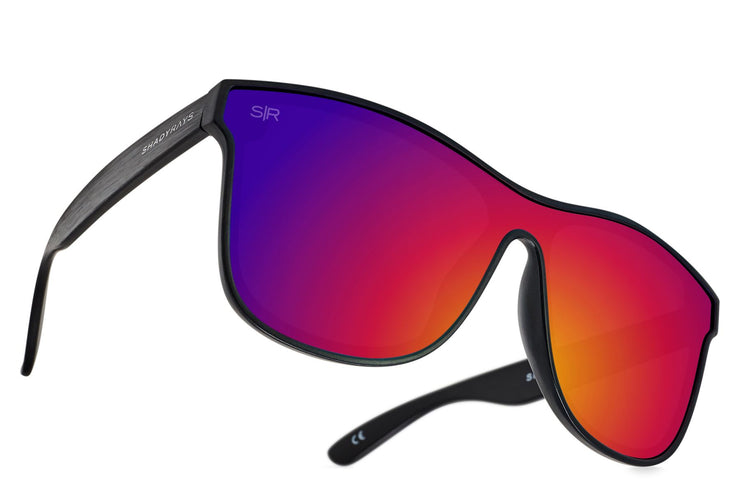 HighRise - Black Mirage Timber Polarized