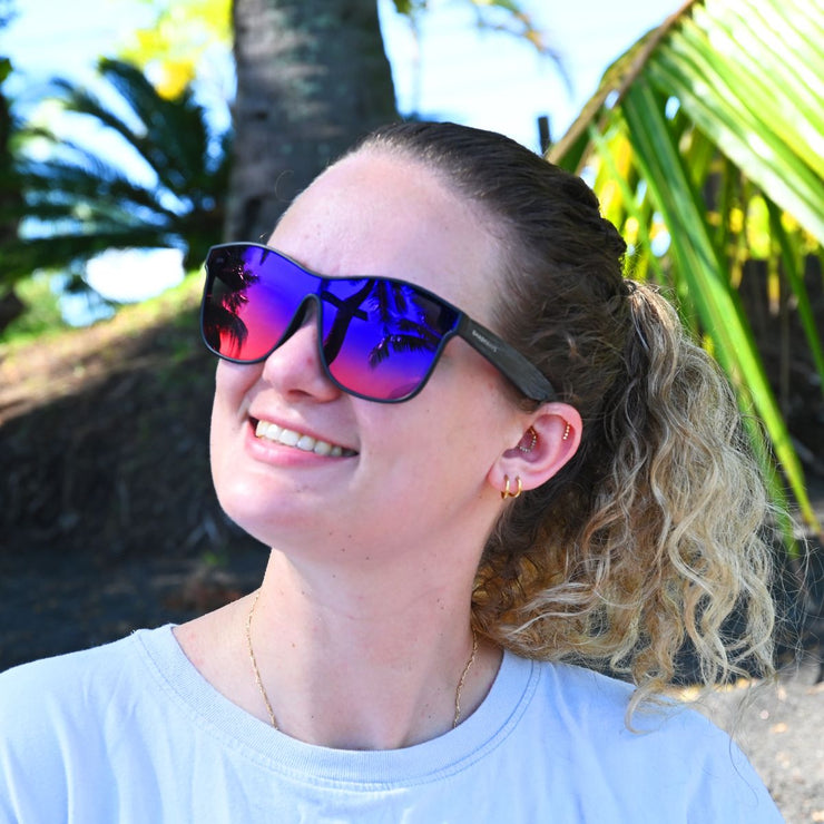 HighRise - Black Mirage Timber Polarized