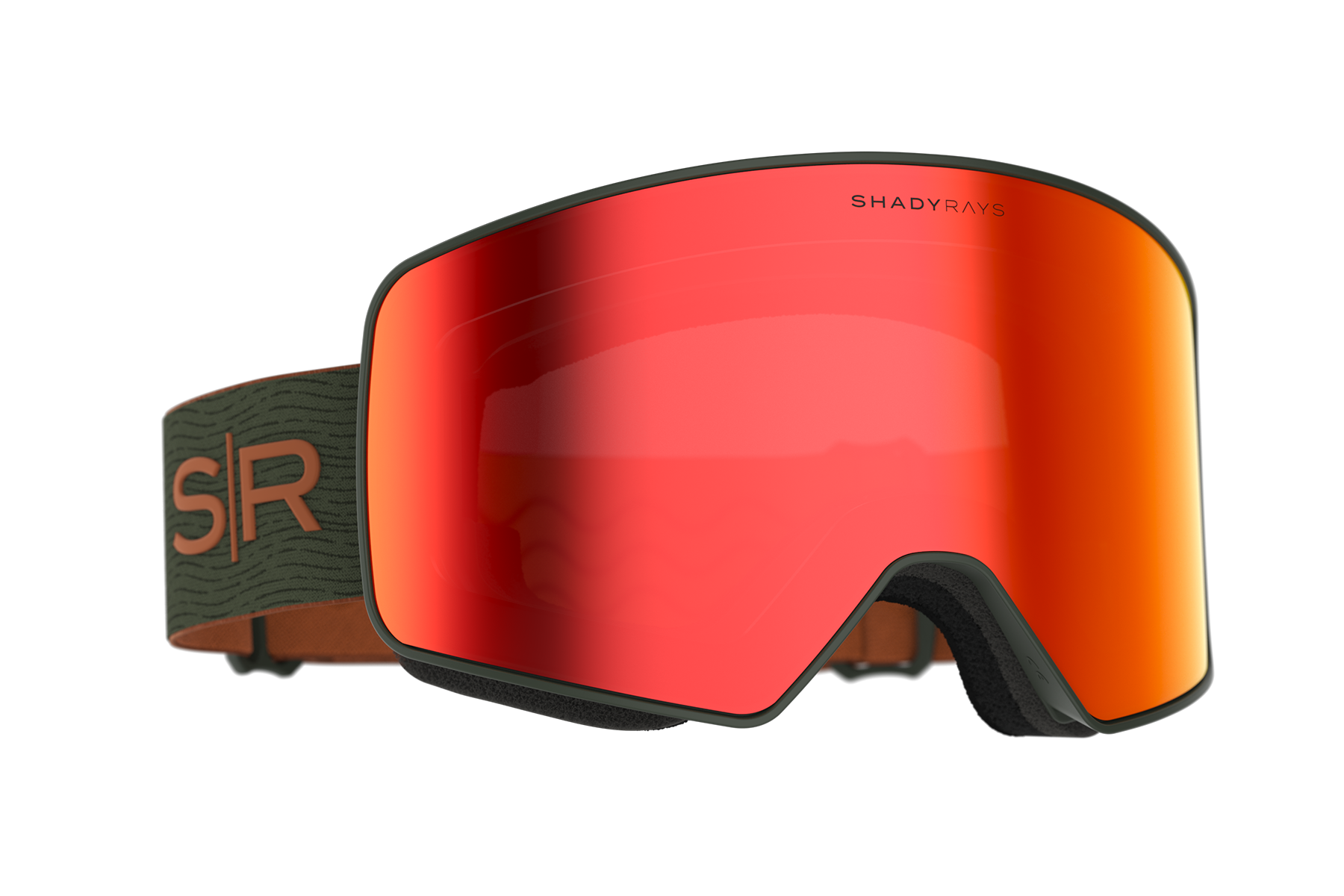 goggles red Frontier Snow Goggle