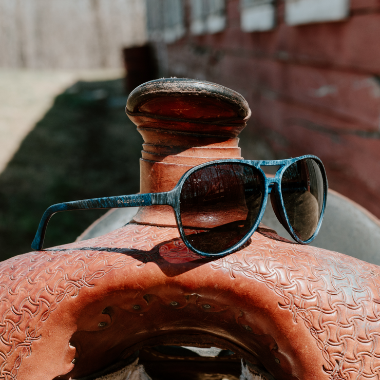 Aviator Crossover - Denim Polarized