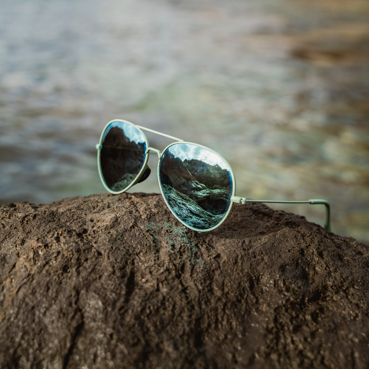 Tangle Free Aviator - Agave Polarized