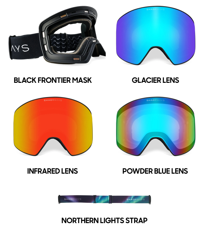 Snow Goggle Pack - Ultimate Trio