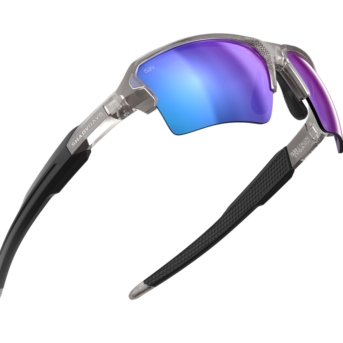 Shady Rams Talon Elite - Glacier Smoke – Shady Rays® | Polarized Sunglasses
