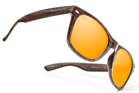 Classic Timber - Golden Polarized Timber Series Shady Rays® | Polarized Sunglasses 