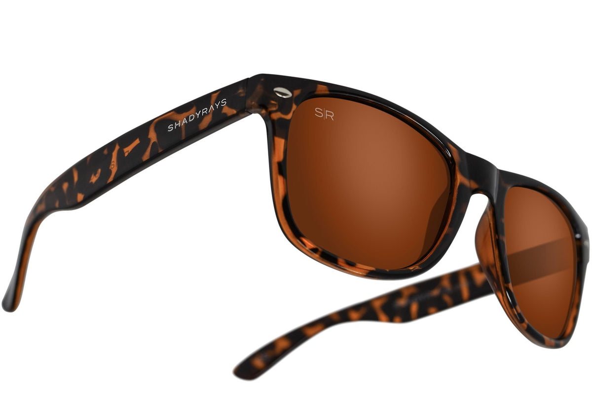 Classic Original - Tortoise Polarized Timber Series Shady Rays 
