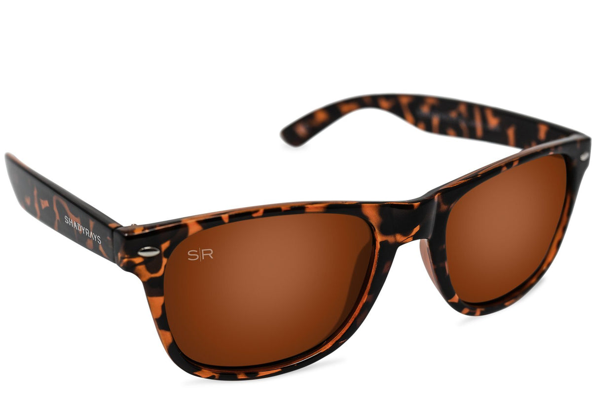 Classic Original - Tortoise Polarized Timber Series Shady Rays 
