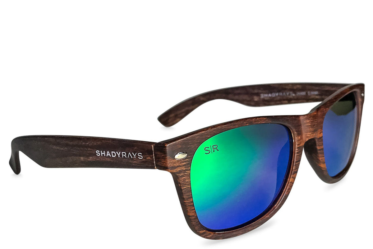 Classic Timber - Emerald Polarized Timber Series Shady Rays 