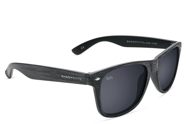 Classic Timber - Black Polarized Timber Series Shady Rays 