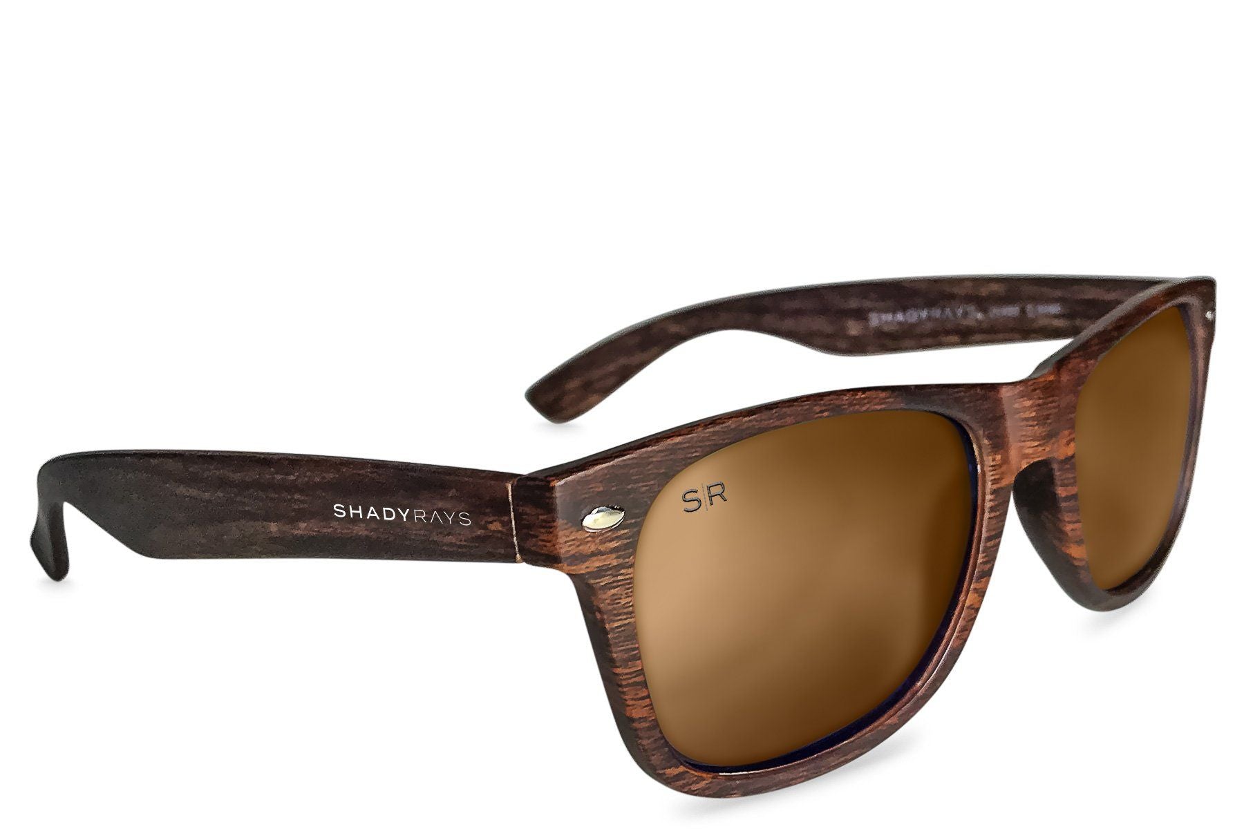 Classic Timber - Amber Woods Polarized Sunglasses | Timber Brown Sunglasses | Best Christmas Gifts | Gifts for The Holidays | Unique Gifts for Friends