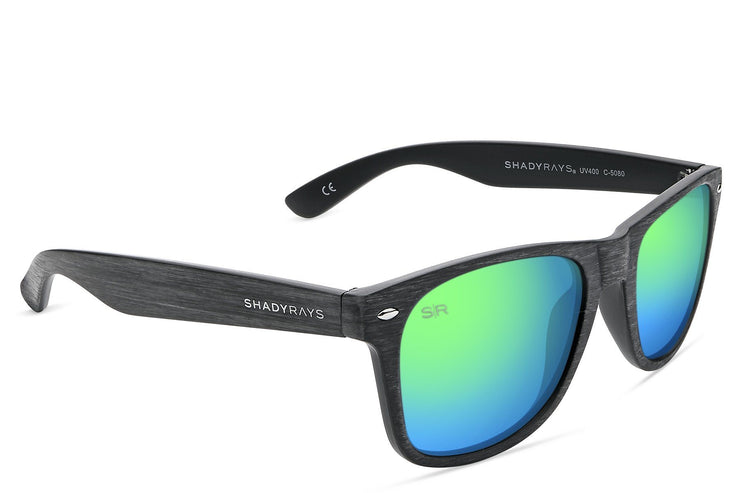 Classic Timber - Black Emerald Polarized Timber Series Shady Rays 