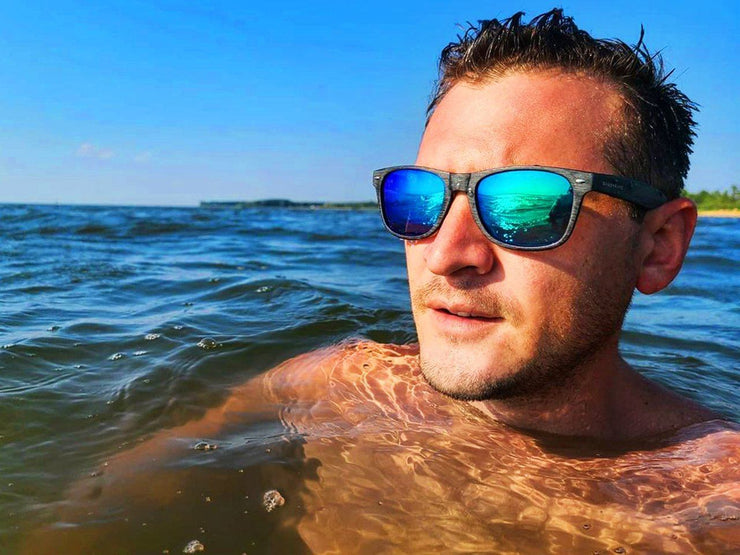 Classic Timber - Black Emerald Polarized Timber Series Shady Rays 