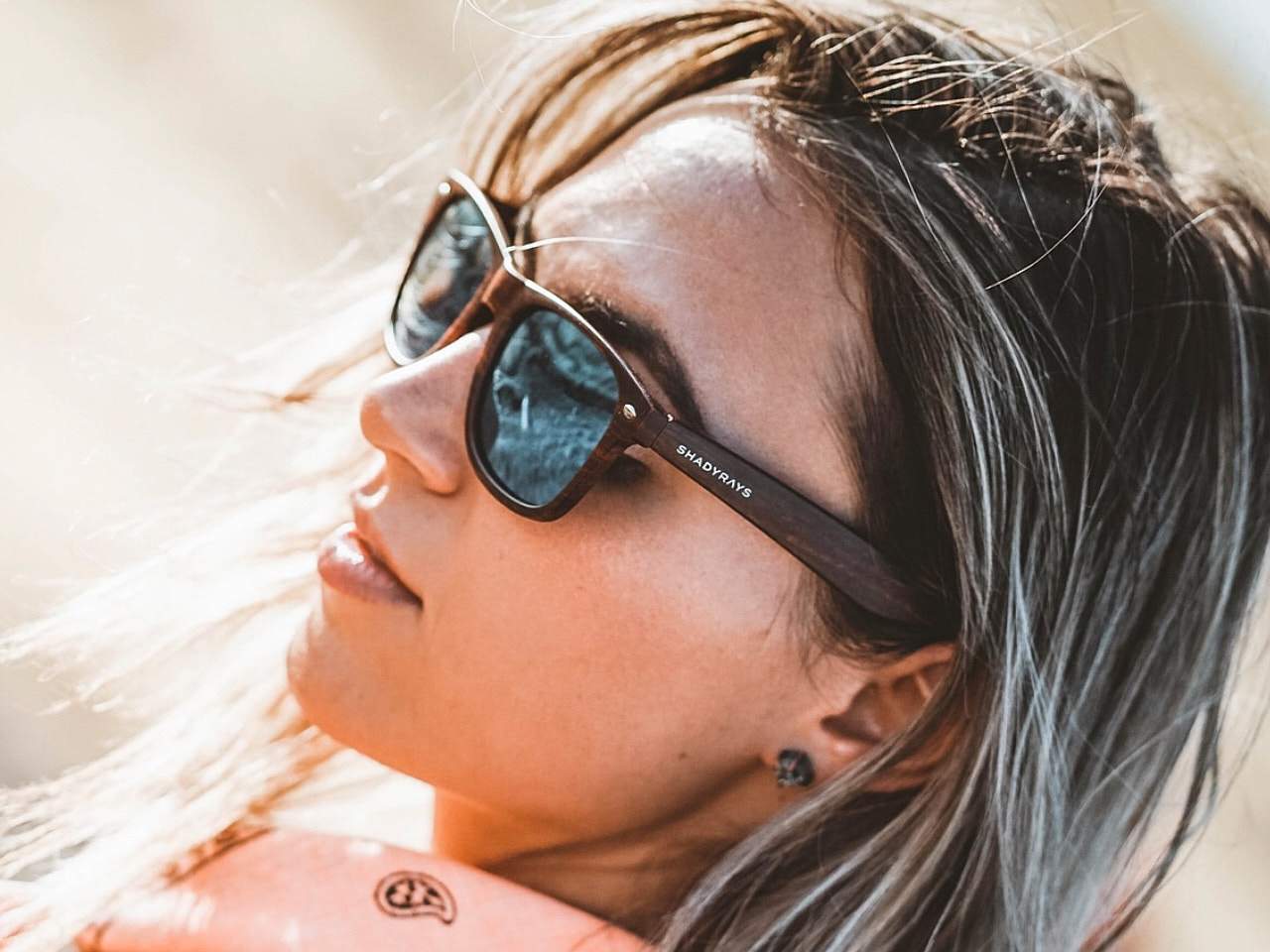 Classic Timber - Black Ocean Polarized Sunglasses | Timber Brown Sunglasses | Best Christmas Gifts | Gifts for the Holidays | Unique Gifts for Friends