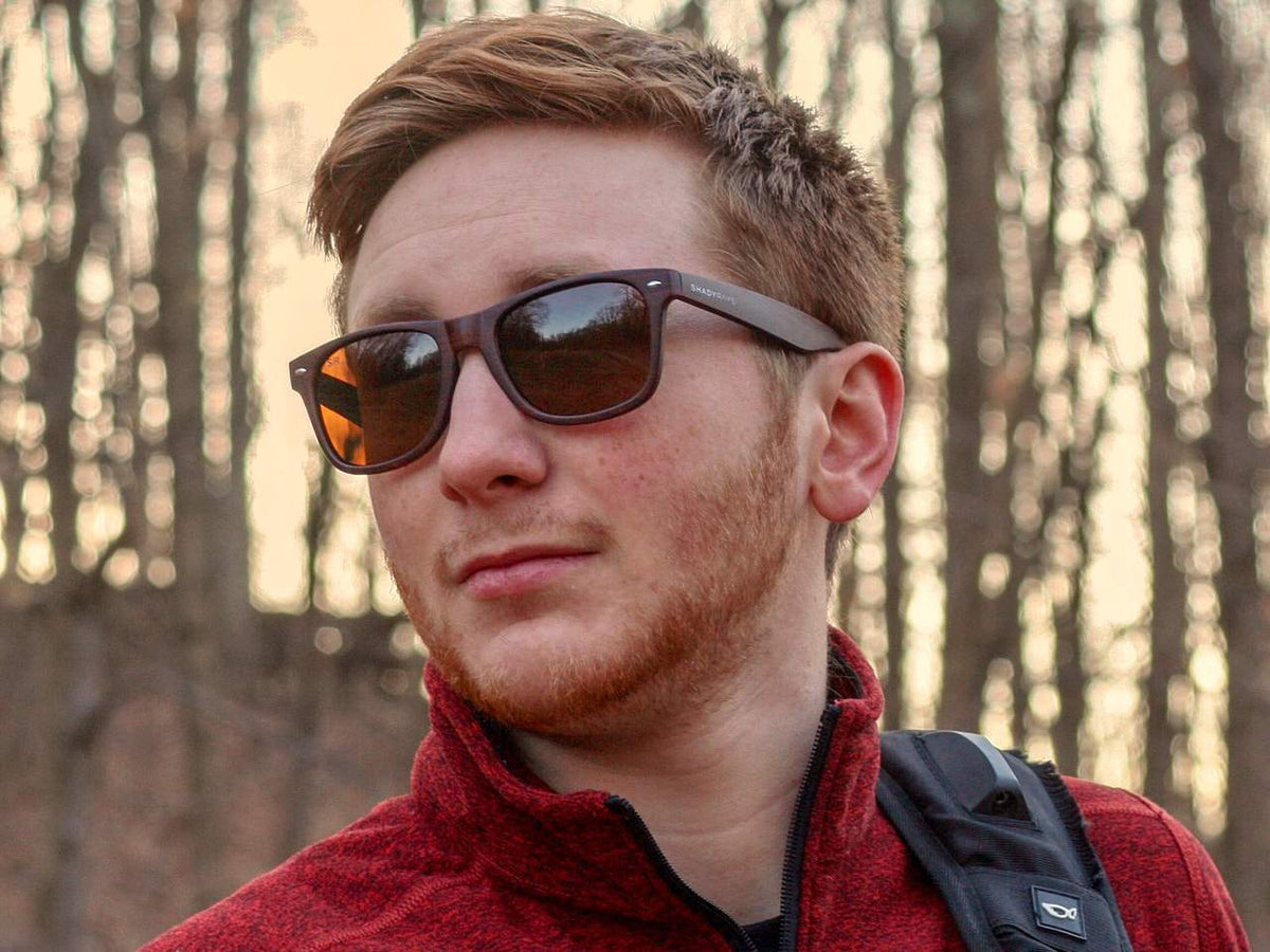 Classic Timber - Amber Woods Polarized Timber Series Shady Rays 