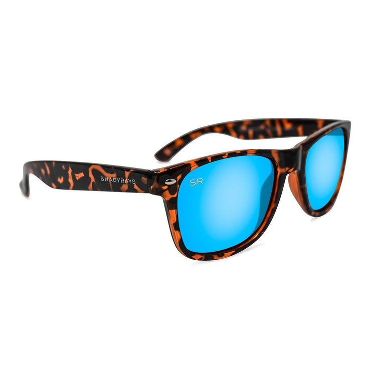 Classic Original - Ocean Tortoise Polarized Timber Series Shady Rays 