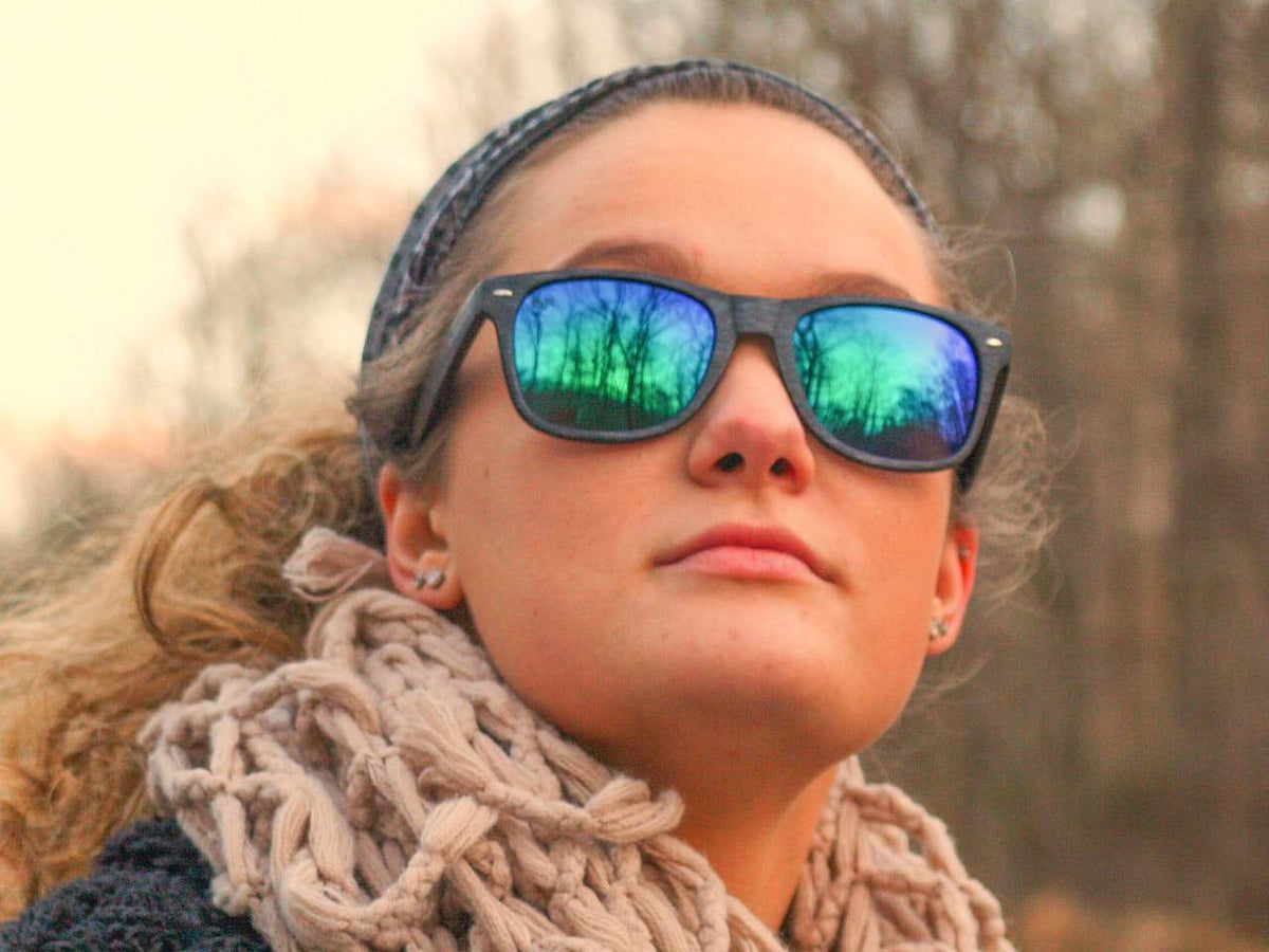 Classic Timber - Black Emerald Polarized Timber Series Shady Rays 