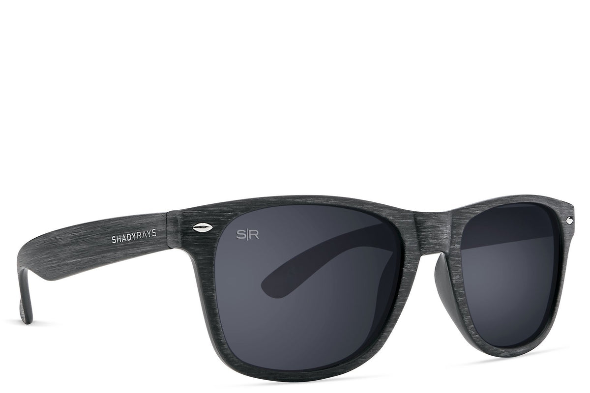 Classic Timber - Black Polarized Timber Series Shady Rays 