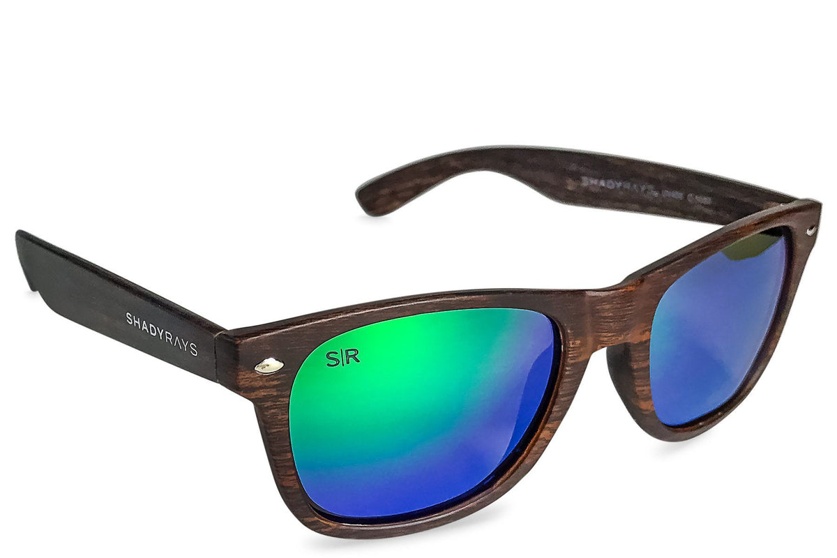 Classic Timber - Emerald Polarized Timber Series Shady Rays 