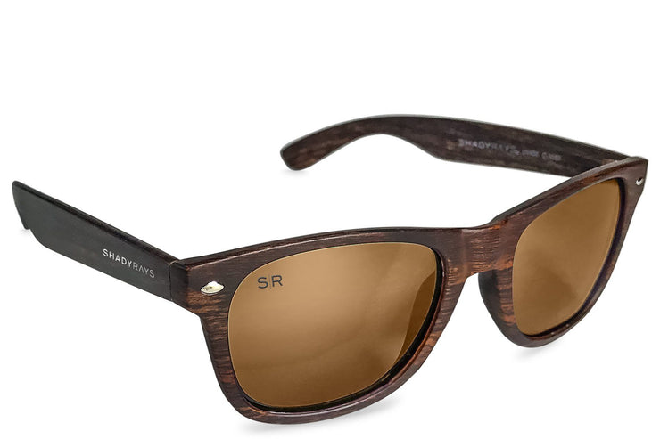 Classic Timber - Amber Woods Polarized Timber Series Shady Rays 