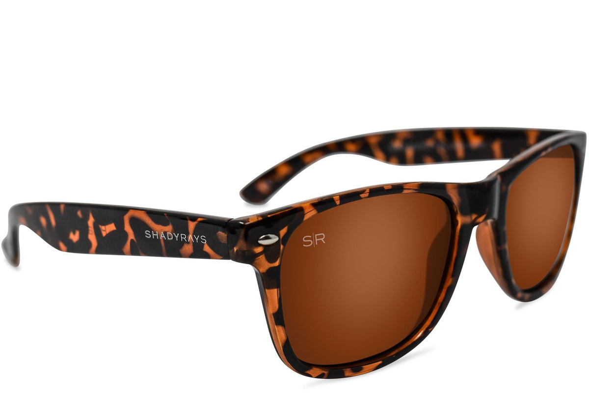 Classic Original - Tortoise Polarized Timber Series Shady Rays 