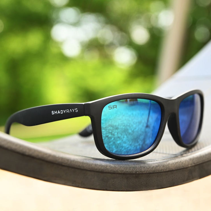 Kid's Signature Series - Black Glacier Polarized Shady Rays® | Polarized Sunglasses 