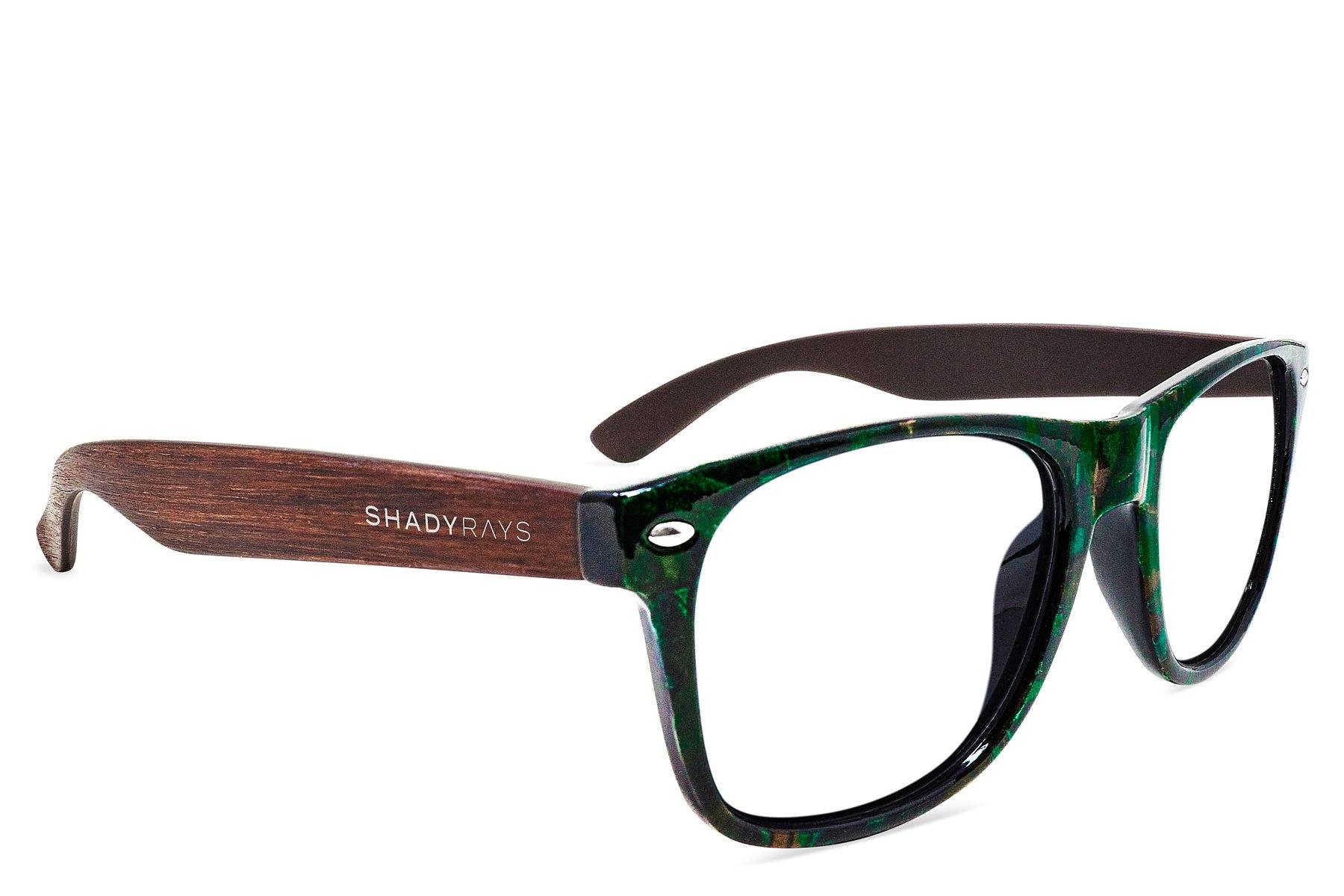 Classic Rx - Abalone Seashell Timber Rx Shady Rays® | Polarized Sunglasses 