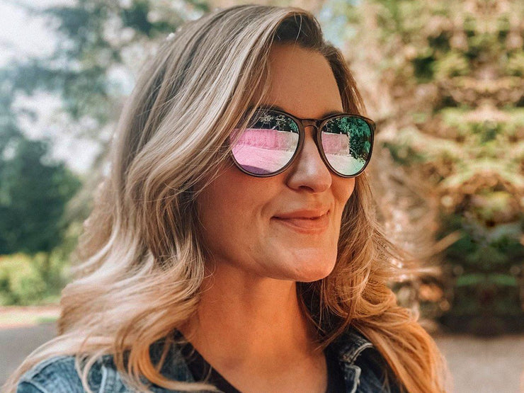 Allure - Pink Tortoise women's Shady Rays® | Polarized Sunglasses 