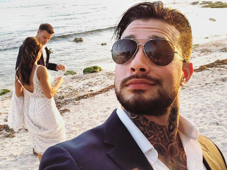 Aviator - Blackout Polarized Aviator Shady Rays 