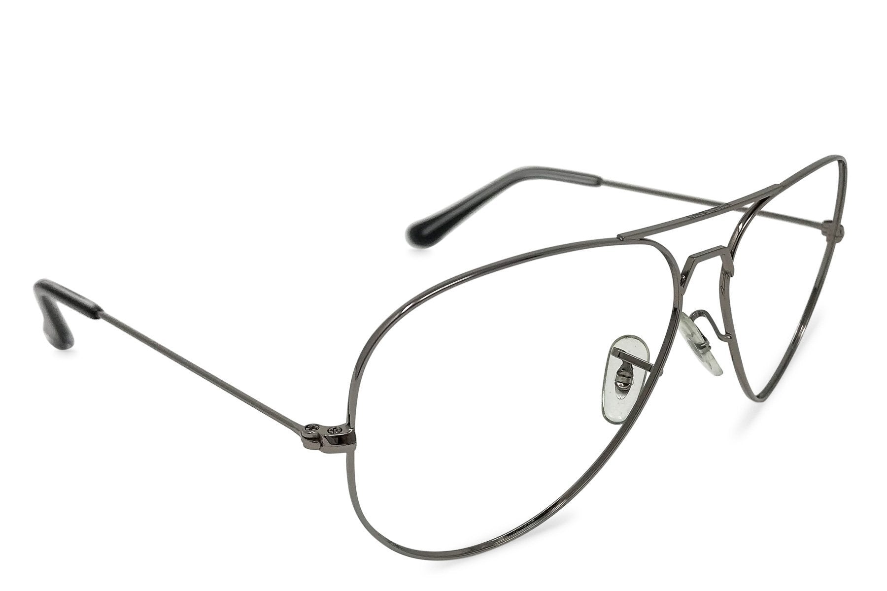 Aviator Small Rx - Gunmetal Rx Shady Rays® | Polarized Sunglasses 