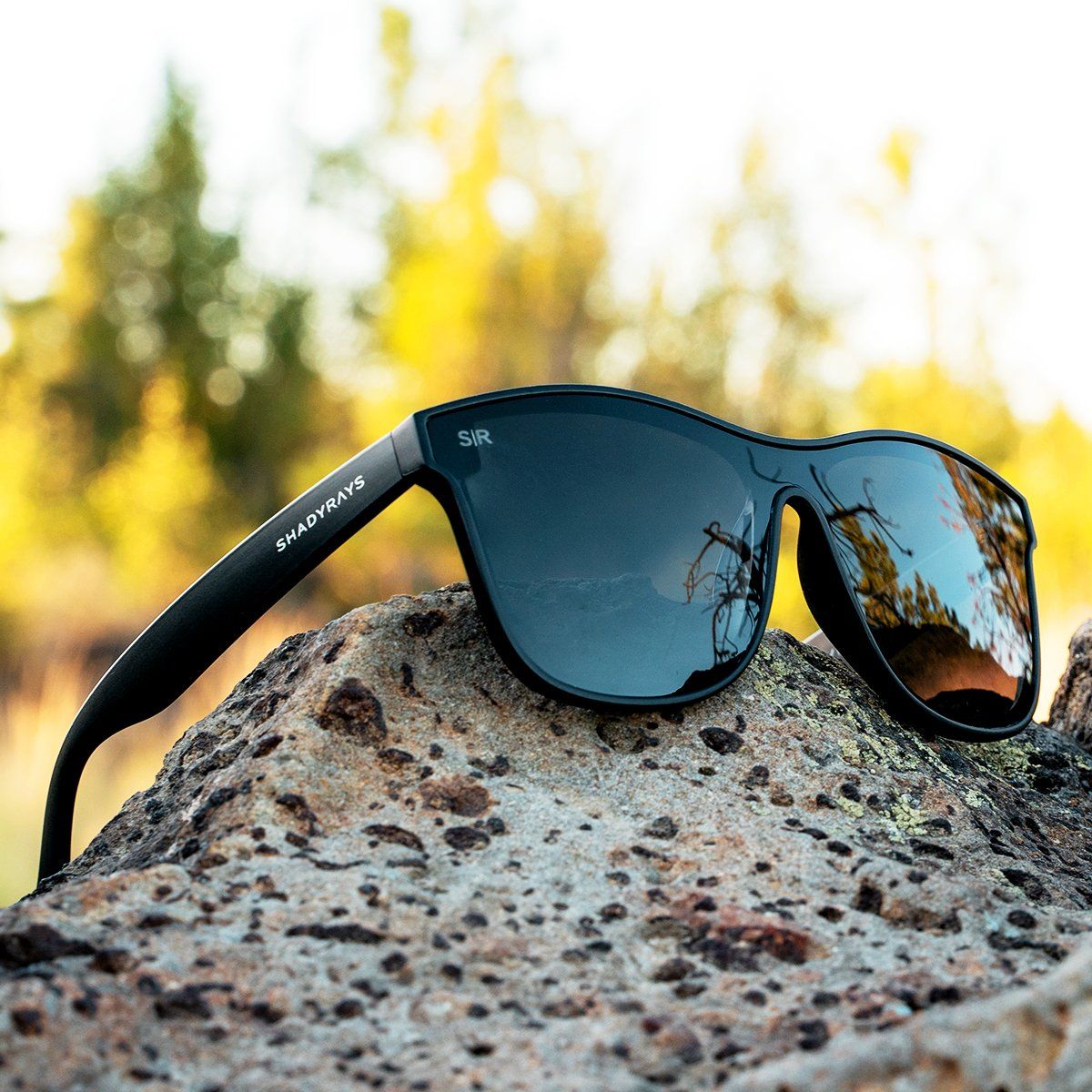 HighRise - Blackout Polarized Highrise Shady Rays® | Polarized Sunglasses 