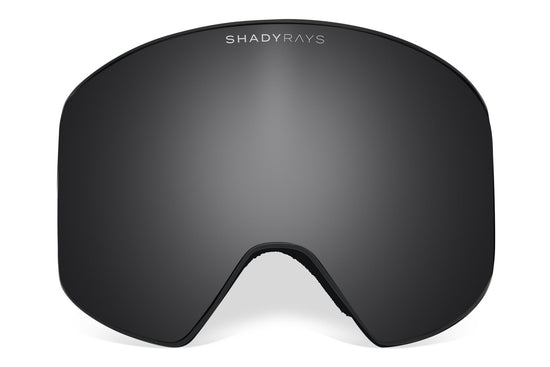 Test Frontier Snow G Lens - Blackout Snow Goggles Shady Rays® | Polarized Sunglasses 