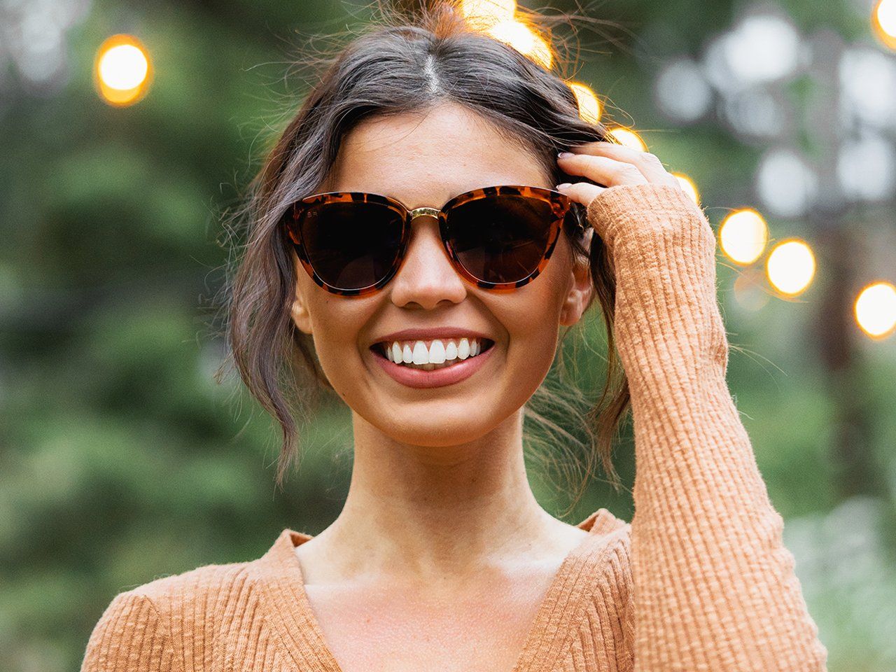 Calico II - Amber Tortoise Polarized women's Shady Rays 