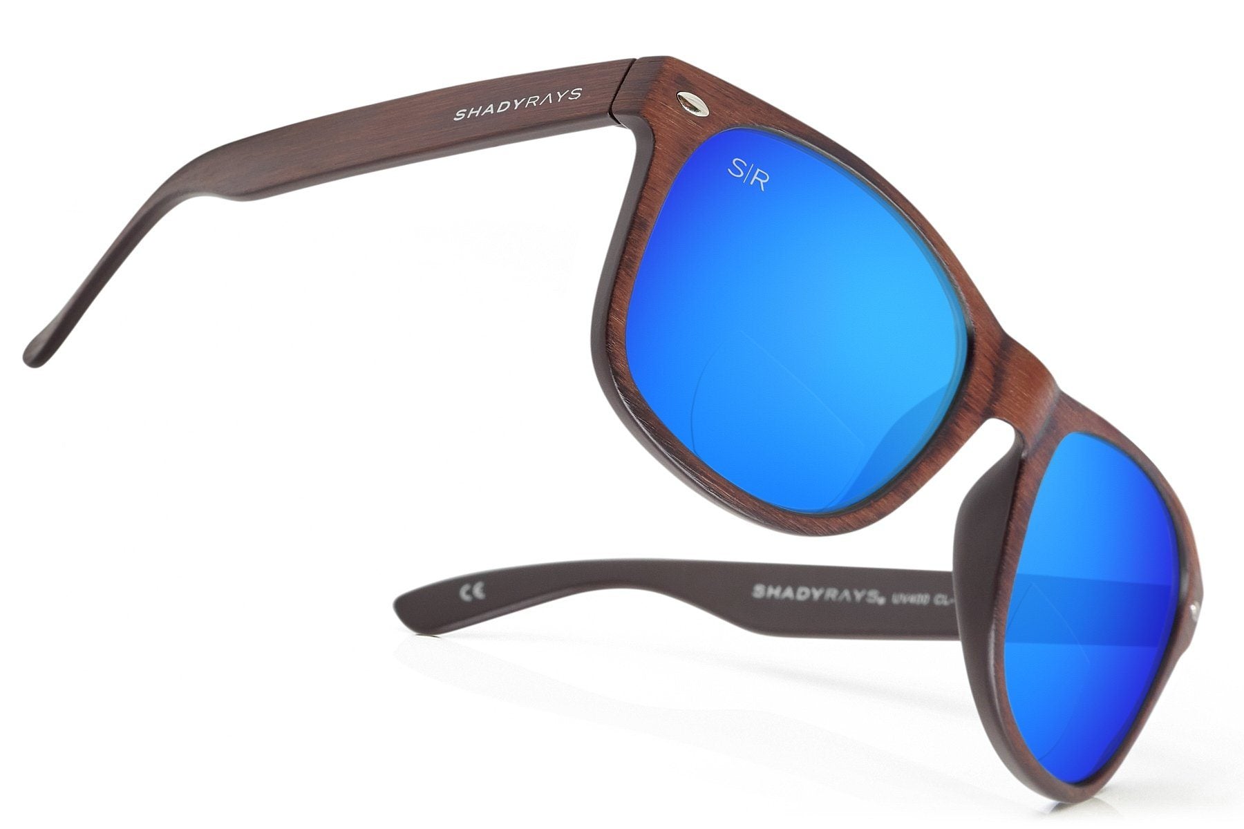 Shady Rays Classic Timber - Ocean Reading Sunglasses – Shady Rays