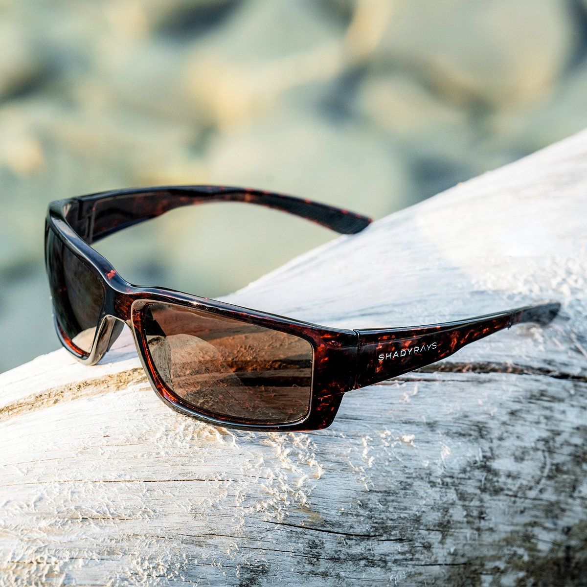 Shady Rays DeepSea Cuda - Amber Tortoise Polarized Sunglasses