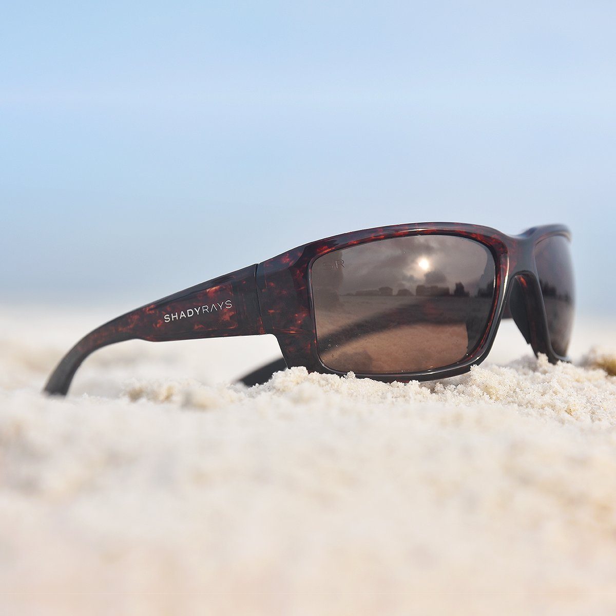 Shady Rays DeepSea Cuda - Amber Tortoise Polarized Sunglasses – Shady Rays®