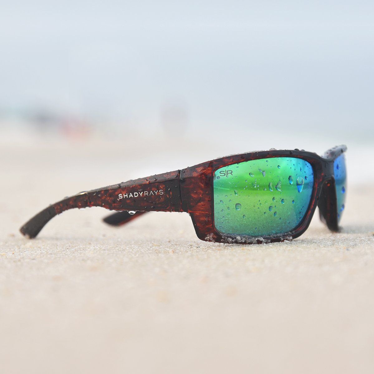 Shady Rays DeepSea Cuda - Glacier Tortoise Polarized Sunglasses – Shady Rays®