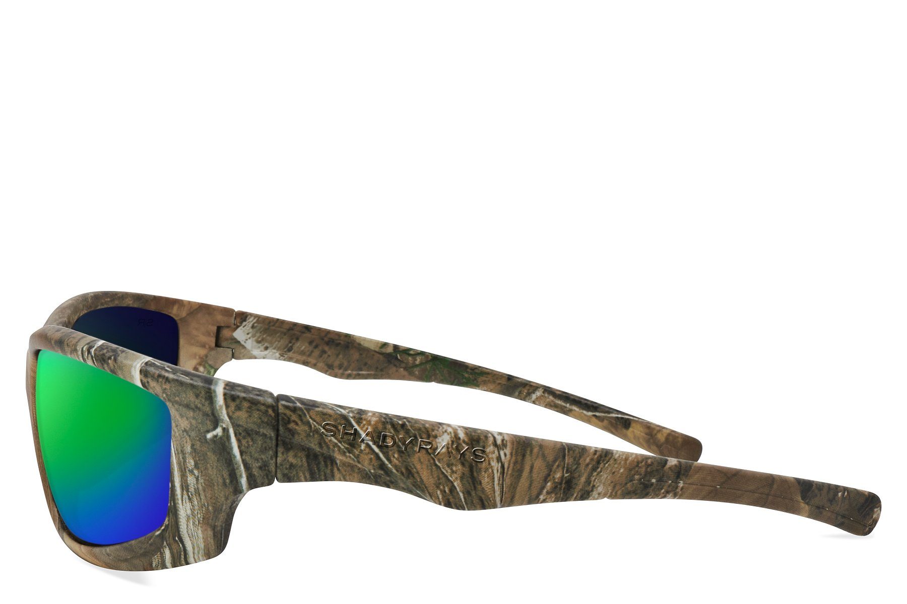 x Series - Realtree Edge : Emerald Polarized Sunglasses | Camouflage Green Sport Sunglasses | Cycling Glasses | Best Christmas Gifts | Gifts for The