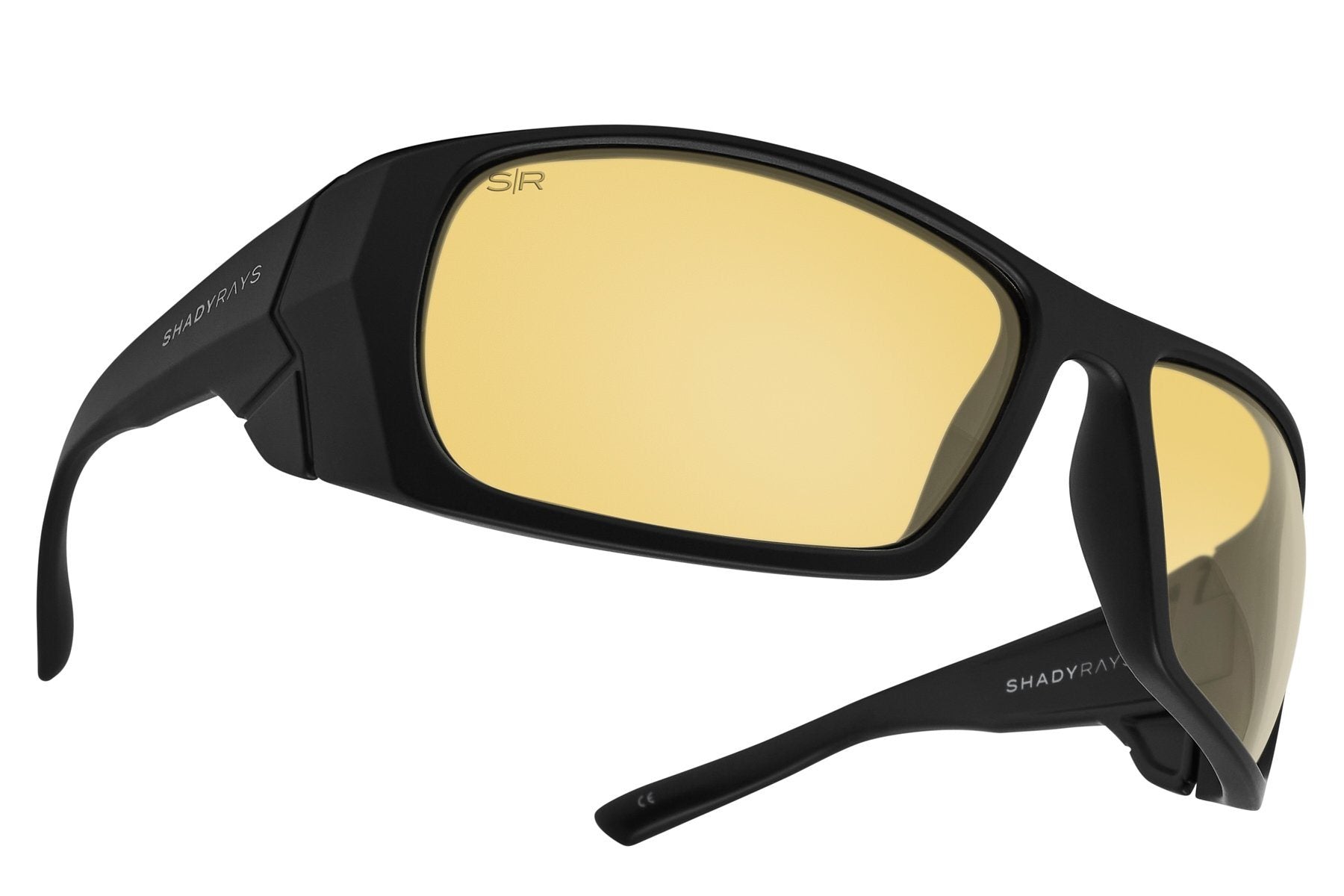 TERAISE Night Vision Glasses Safety Driving Polarized Retro Sunglasses  Anti-Glare HD Yellow Lens for Men & Women