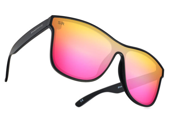 HighRise - Black Calimesa Polarized Highrise Shady Rays® | Polarized Sunglasses 